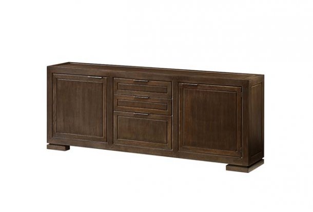 Credenza 2 ante, 2 cassetti e cestone