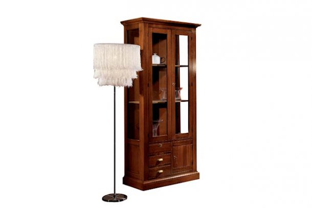 Шкаф ружей с 7 дверей винтовки / Шкаф-витринa 2 -дверный, 2  полки 